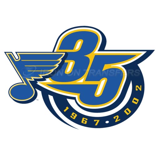 St.Louis Blues Iron-on Stickers (Heat Transfers)NO.326